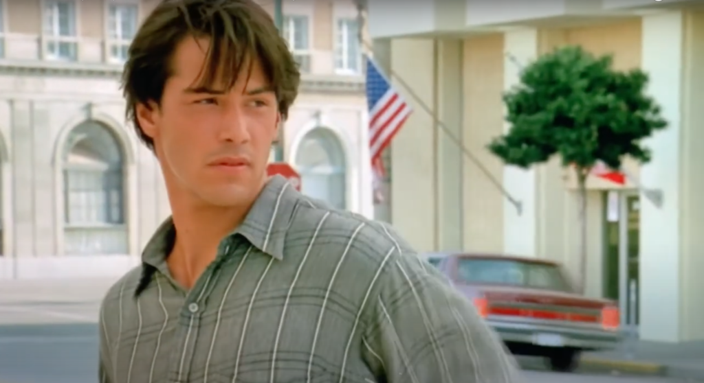 Keanu Reeves in Culver City for Point Break
